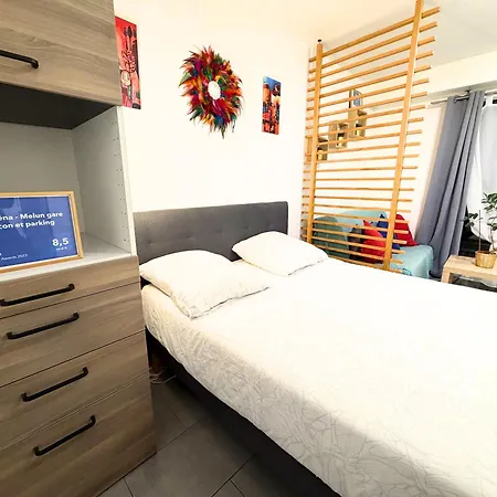 Athena - Gare Rer - Avec Balcon Et Parking Apartmán